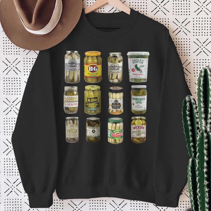 Vintage Canned Pickles Lover Trendy Clothing Sweatshirt Geschenke für alte Frauen