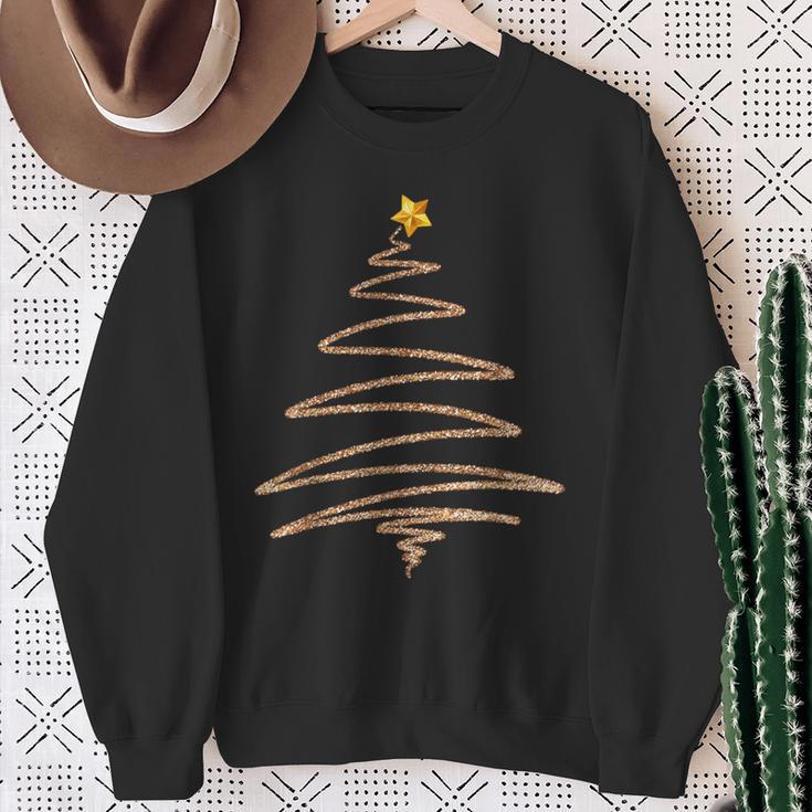 Vintage Christmas Tree Retro Merry Christmas Sweatshirt Geschenke für alte Frauen