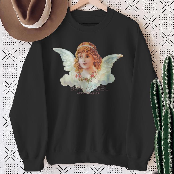 Vive Maria Forbidden Couture Angel Sweatshirt Geschenke für alte Frauen