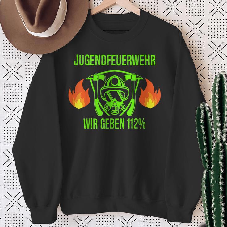 Wir Geben 112 Jugendfeuerwehr Sweatshirt Geschenke für alte Frauen