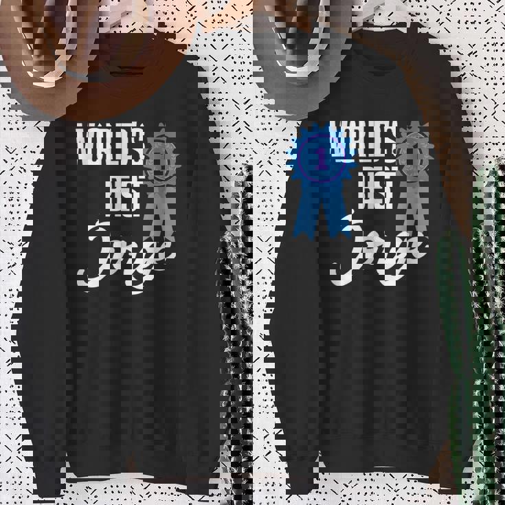 World's Best Jorge Primer Nombre Camisa de entrenamiento Regalos para ancianas