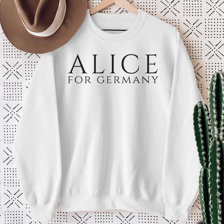 Alice For Germany Team Weidel Sweatshirt Geschenke für alte Frauen