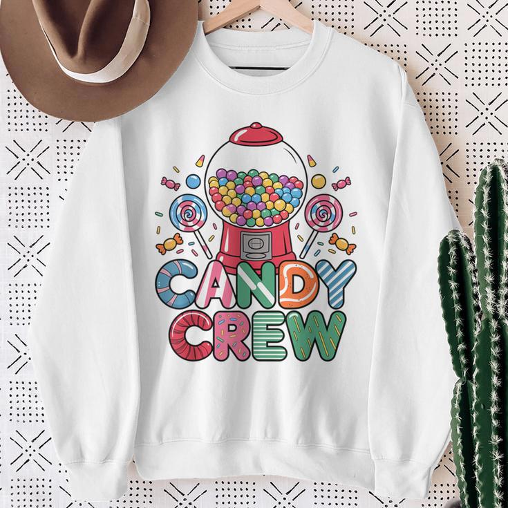 Candy Crew Colourful Candy Land Fun Candy Squad Sweatshirt Geschenke für alte Frauen