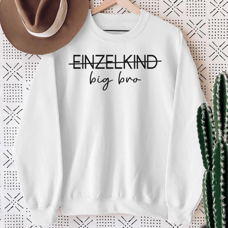 Children's Single Kind Big Bro Brother Werden Pregnancy Baby Sweatshirt Geschenke für alte Frauen