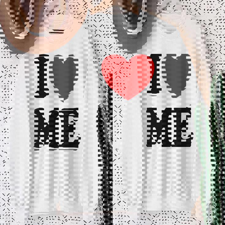 Con Texto En Inglés I Love Me I Love Me Myself And I Camisa de entrenamiento Regalos para ancianas