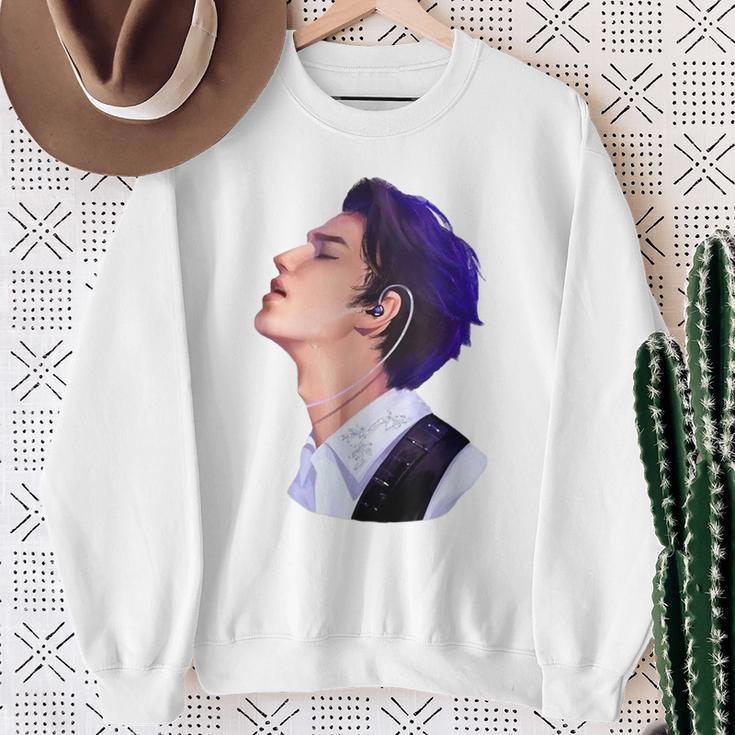 Dimash Inspired Dear Dears Forever Musikkunst Sweatshirt Geschenke für alte Frauen