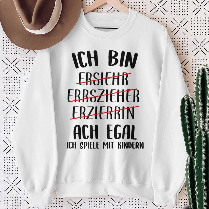 Educator With Slogan Sweatshirt Geschenke für alte Frauen