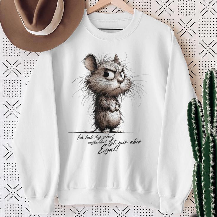 Mouse Ich Hab Das Schonerstanden Ist Mir Aber Egal Ich Hab Sweatshirt Geschenke für alte Frauen