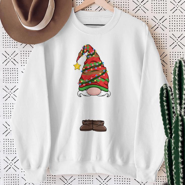 Grandpa Gnome Christmas Gnome Grandfather Long-Sleeved Sweatshirt Geschenke für alte Frauen