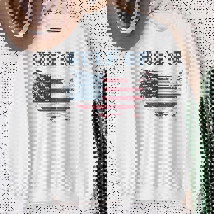 Gulf Of United States Of America Usa Sweatshirt Gifts for Old Women