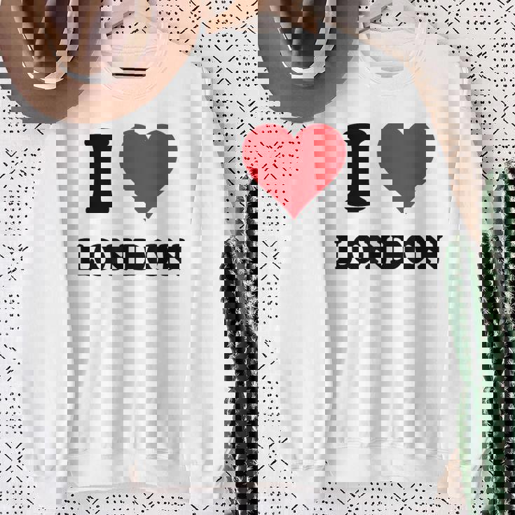 I Heart London Nombre I Love Cosas Personalizadas Camisa de entrenamiento Regalos para ancianas
