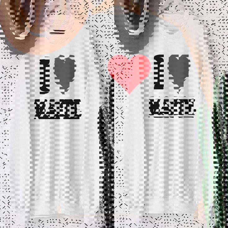 I Heart Maite First Name I Love Personalized Stuff Camisa de entrenamiento Regalos para ancianas