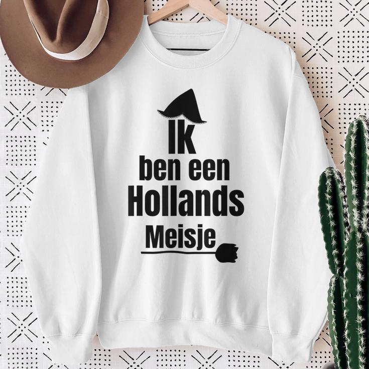 Ik Ben Een Hollands Meisje Holland Costume Carnival Cologne Sweatshirt Geschenke für alte Frauen