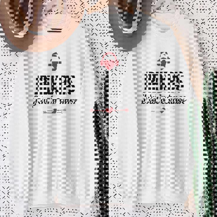 J'peux Pas Je Suis Une Connasse Humour Citation Connasse Sweater e Cadeaux pour les femmes âgées
