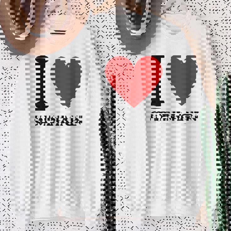 I Love Copenhagen I Heart Copenhagen Camisa de entrenamiento Regalos para ancianas