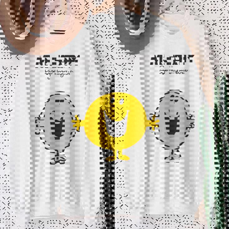 Mr Mr Happy Sweatshirt Geschenke für alte Frauen