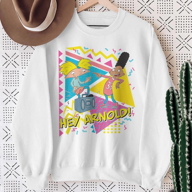 Nickelodeon Hey Arnold Gerald Best Friends Boombox Sweatshirt Geschenke für alte Frauen