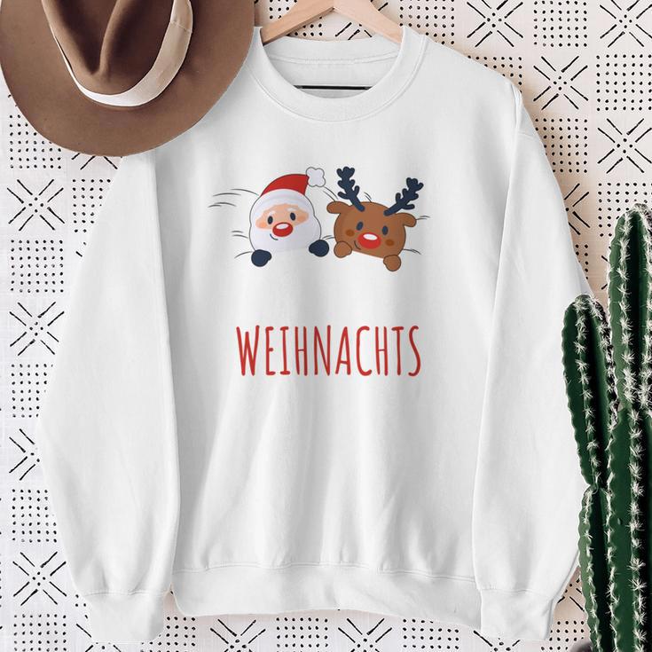 Official Sleep Christmas Rudolph Sleep Pyjamas Sweatshirt Geschenke für alte Frauen