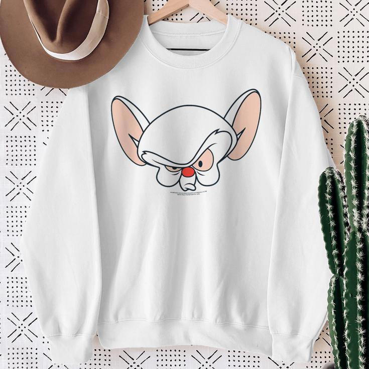 Pinky And The Brain Brain Sweatshirt Geschenke für alte Frauen