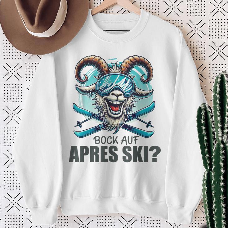 Skifahren Lustiges Apres Ski Sweatshirt Geschenke für alte Frauen