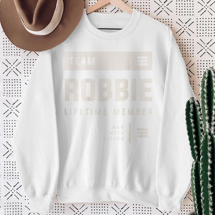 Team Robbie Lifetime Member Name Robbie Sweatshirt Geschenke für alte Frauen