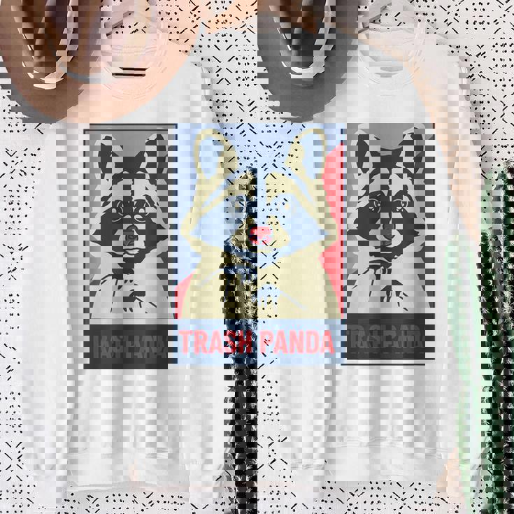 Trash Panda Raccoon Lover Poster Animal Sweatshirt Gifts for Old Women