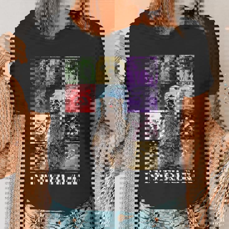 Feral Raccoon Meme Women's T-Shirt - Fun & Bold Style