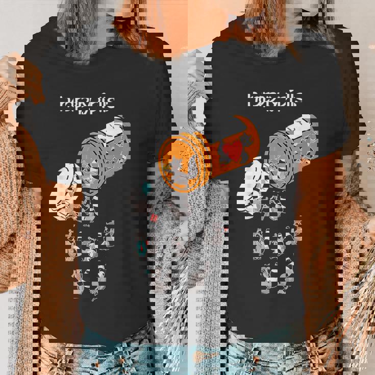 Happy Pills Raccoon Women's T-Shirt | For Raccoon Lovers