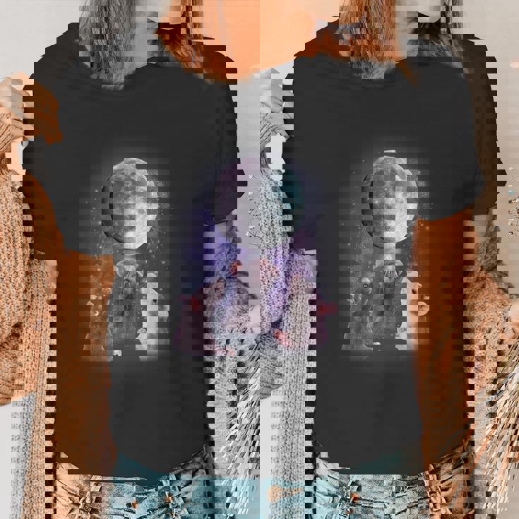 Rat Moon Howl Women's T-Shirt | Quirky Night Theme