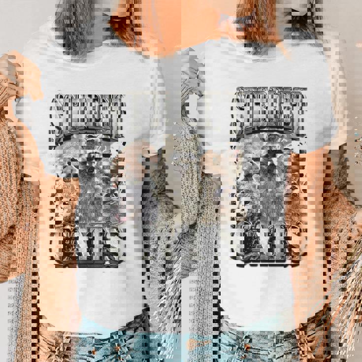 Retro Raccoon Feral Summer Women's T-Shirt - Unleash Wild Spirit