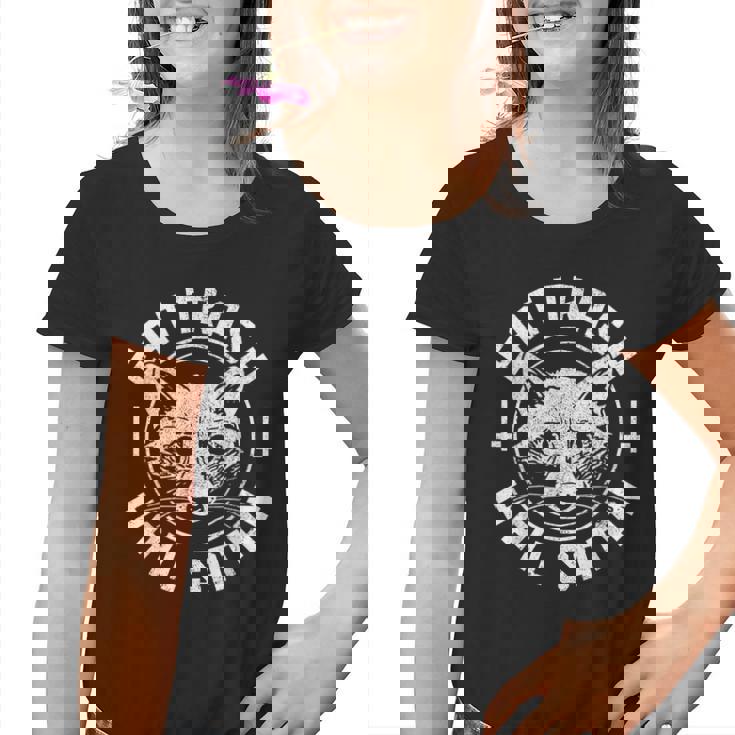 Gothic Raccoon Graphic Youth T-Shirt - Edgy Design