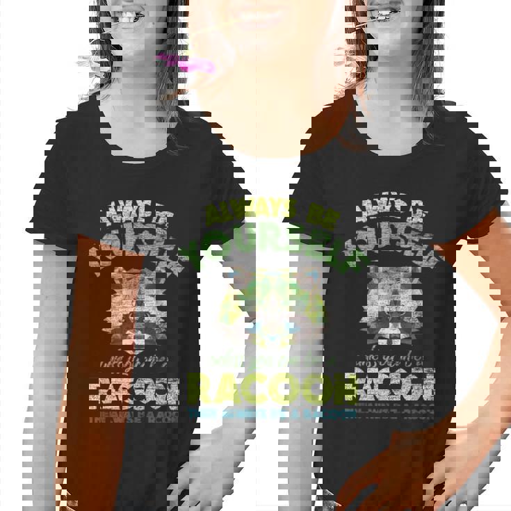 Raccoon Graphic Youth T-Shirt - Fun Nature-Inspired Design