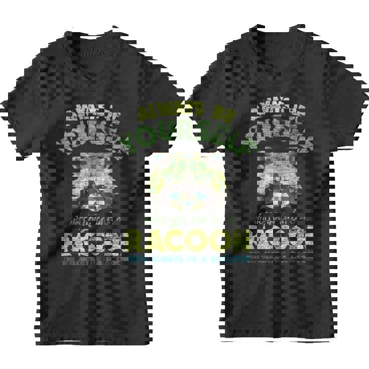Raccoon Graphic Youth T-Shirt - Fun Nature-Inspired Design