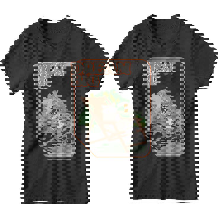 Raccoon Youth T-Shirt - Dream Big Trash Graphic | Fun & Inspiring