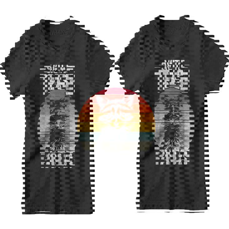 Retro Raccoon Graphic Youth T-Shirt | Save The Trash Pandas