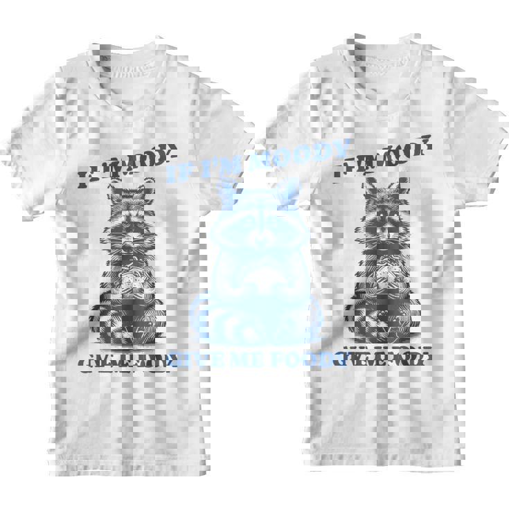 Moody Raccoon Meme T-Shirt | Fun Graphic for Youth