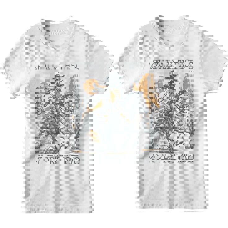Raccoon Western Graphic T-Shirt - Unisex Country Cowboy Theme