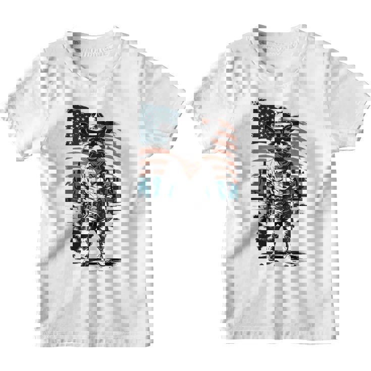 Racoon Cowboy Western T-Shirt for Adults - Vintage Graphic Tee