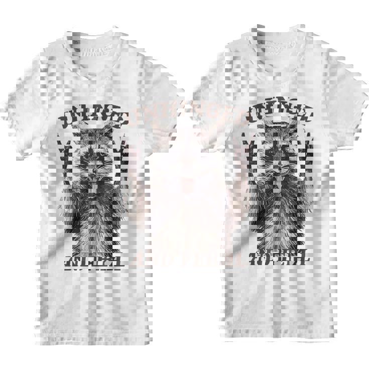 Retro Raccoon Summer Graphic Youth T-Shirt | Fun & Wild Design