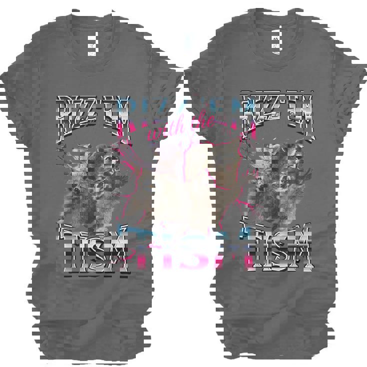 Autism Awareness Raccoon Unisex T-Shirt - Quirky & Inclusive