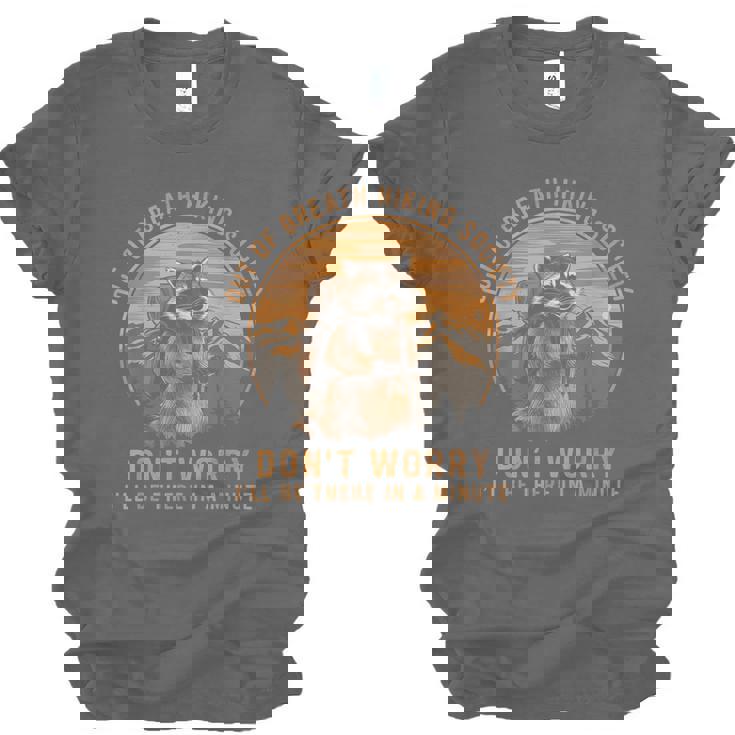 Out of Breath Hiking Society Raccoon Tee - Vintage Unisex Fit