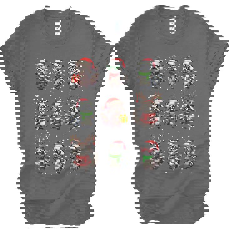 Raccoon Lover Christmas Light Pajama | Unisex Jersey T-Shirt