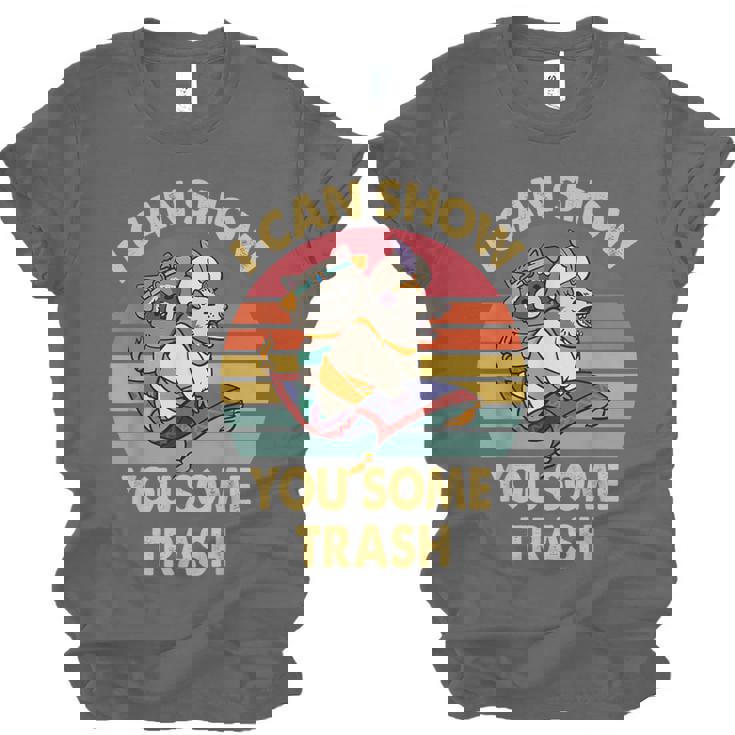 Raccoon Lover's Vintage Unisex Jersey T-Shirt - Classic Trash Design