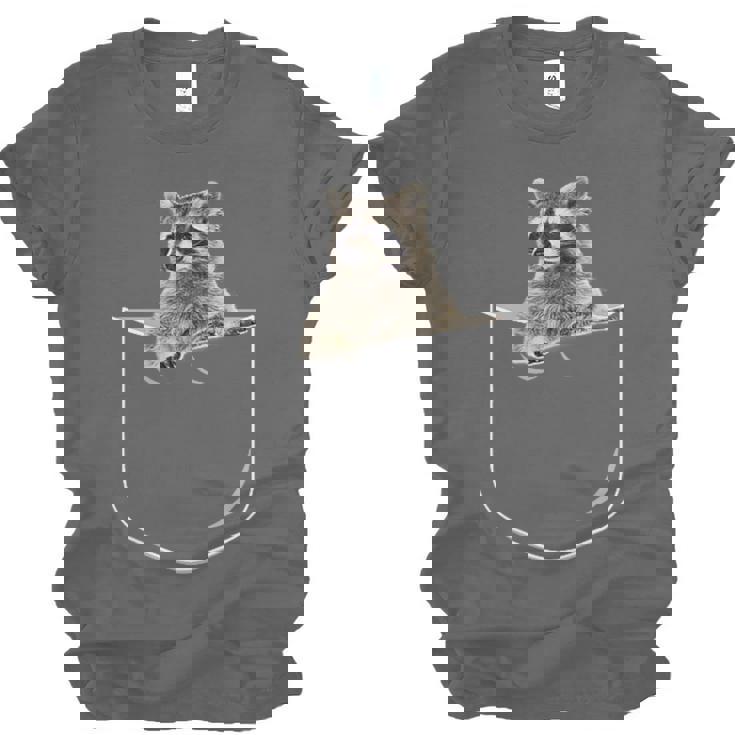 Raccoon Pocket Unisex T-Shirt - Quirky Design | Casual Wear
