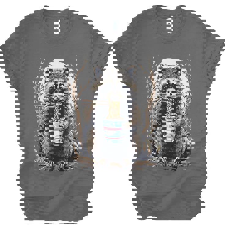 Unisex T-Shirt - Raccoon Noodle Fun | Casual Everyday Style