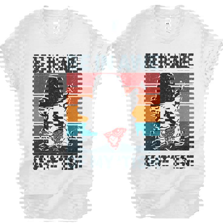 Autistic Raccoon Unisex T-Shirt | Vintage Style | Celebrate Neurodiversity