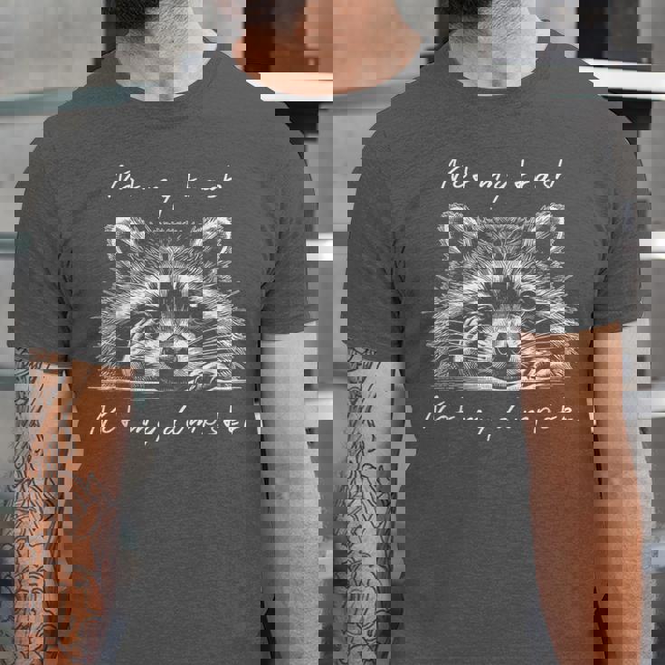 Cute Baby Raccoon Unisex T-Shirt - Whimsical Humor Design