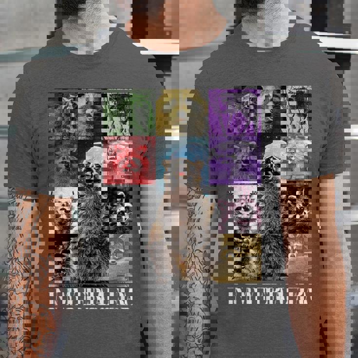 Feral Era Raccoon Unisex T-Shirt - Quirky Meme Style