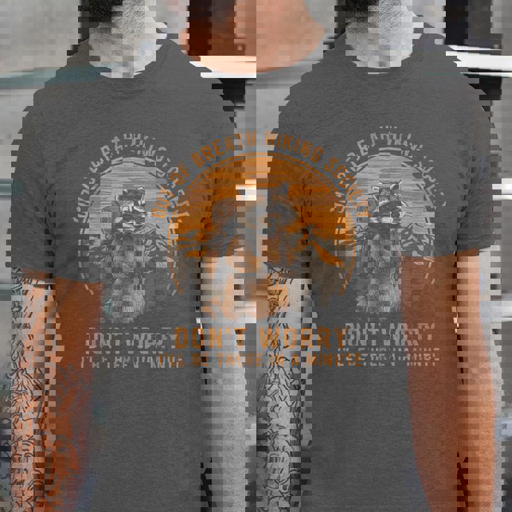 Out of Breath Hiking Society Raccoon Tee - Vintage Unisex Fit