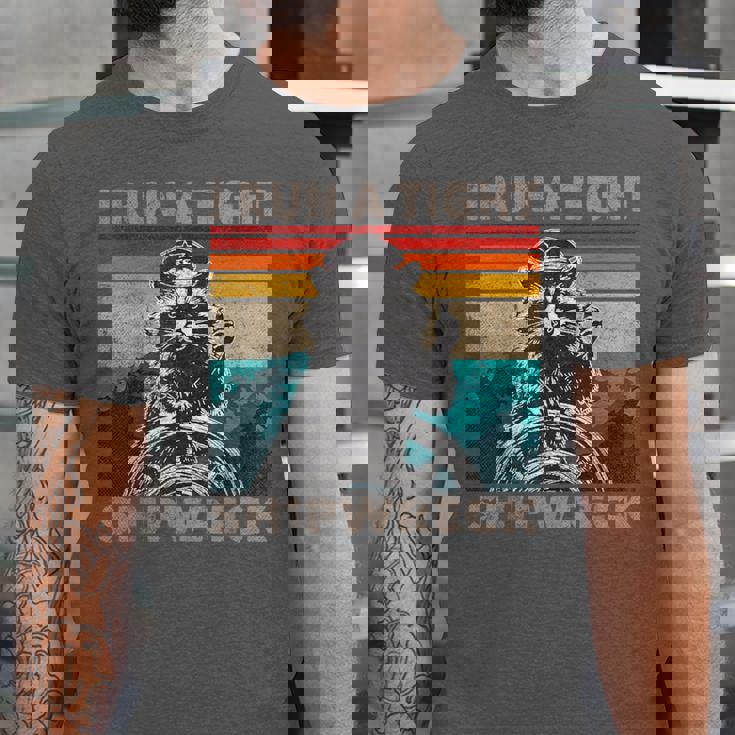 Raccoon Captain Vintage Unisex T-Shirt - Nautical Humor - Casual Wear